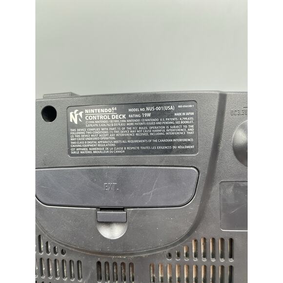 Nintendo 64 N64 Console & Expansion Pack Installed - Picture 5 of 13